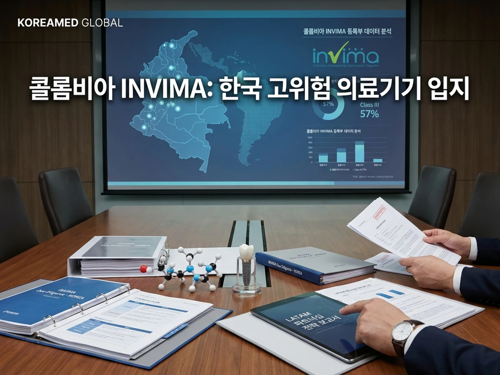 의료기기·진단 기기 글로벌 규제 제출과 적합성평가 전략을 표현한 KoreaMED Global 썸네일