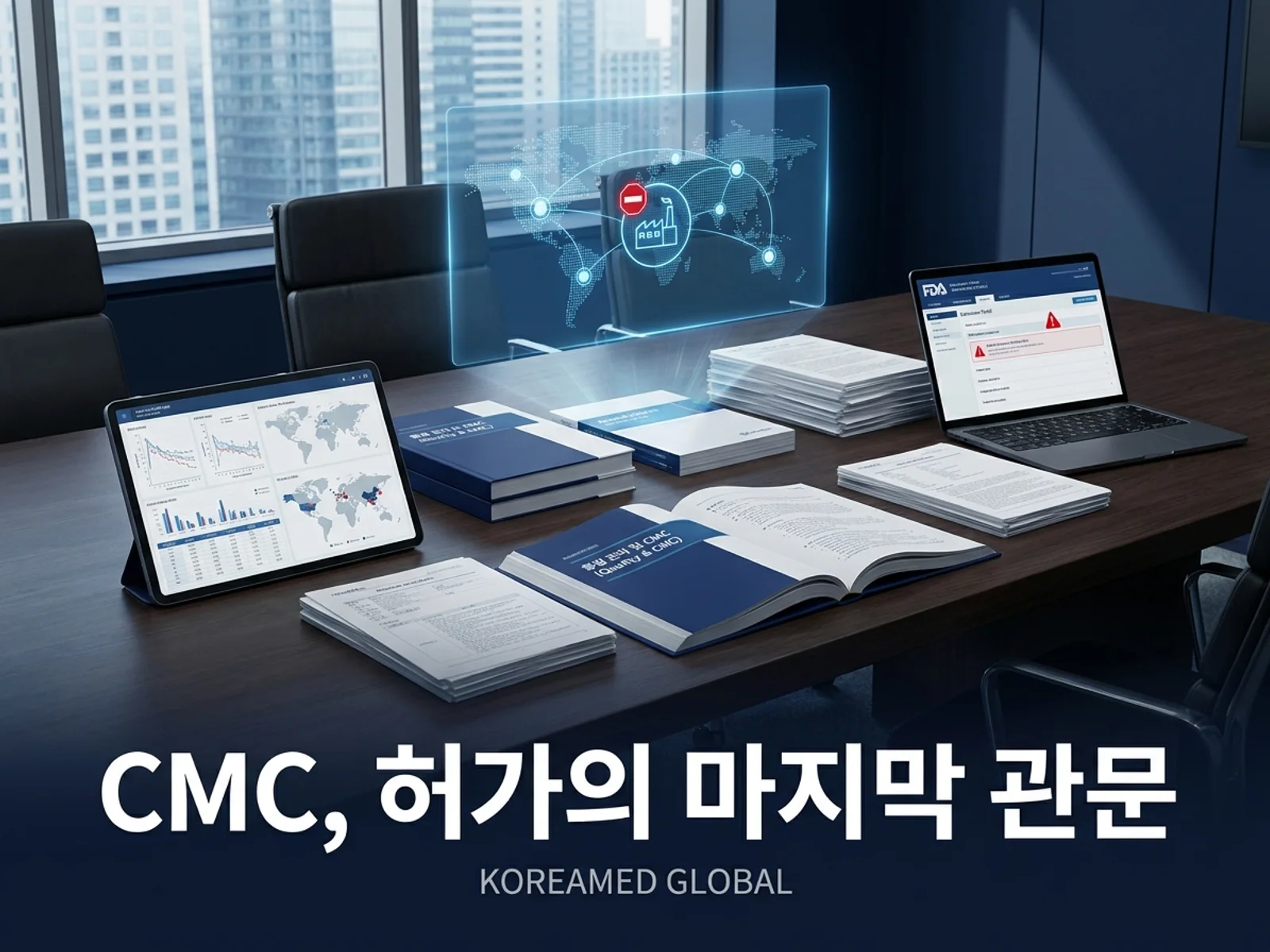 글로벌 인허가 제출 전략과 임상 개발 자료를 표현한 KoreaMED Global 썸네일