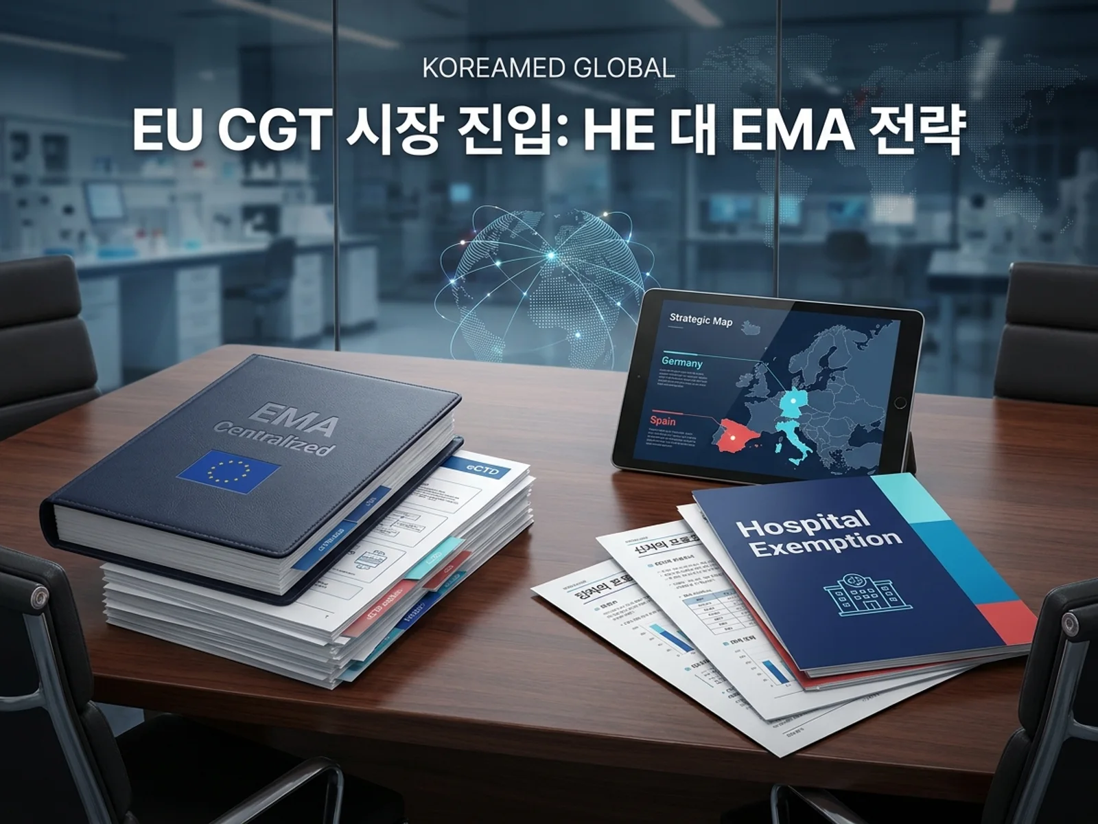 글로벌 인허가 제출 전략과 임상 개발 자료를 표현한 KoreaMED Global 썸네일