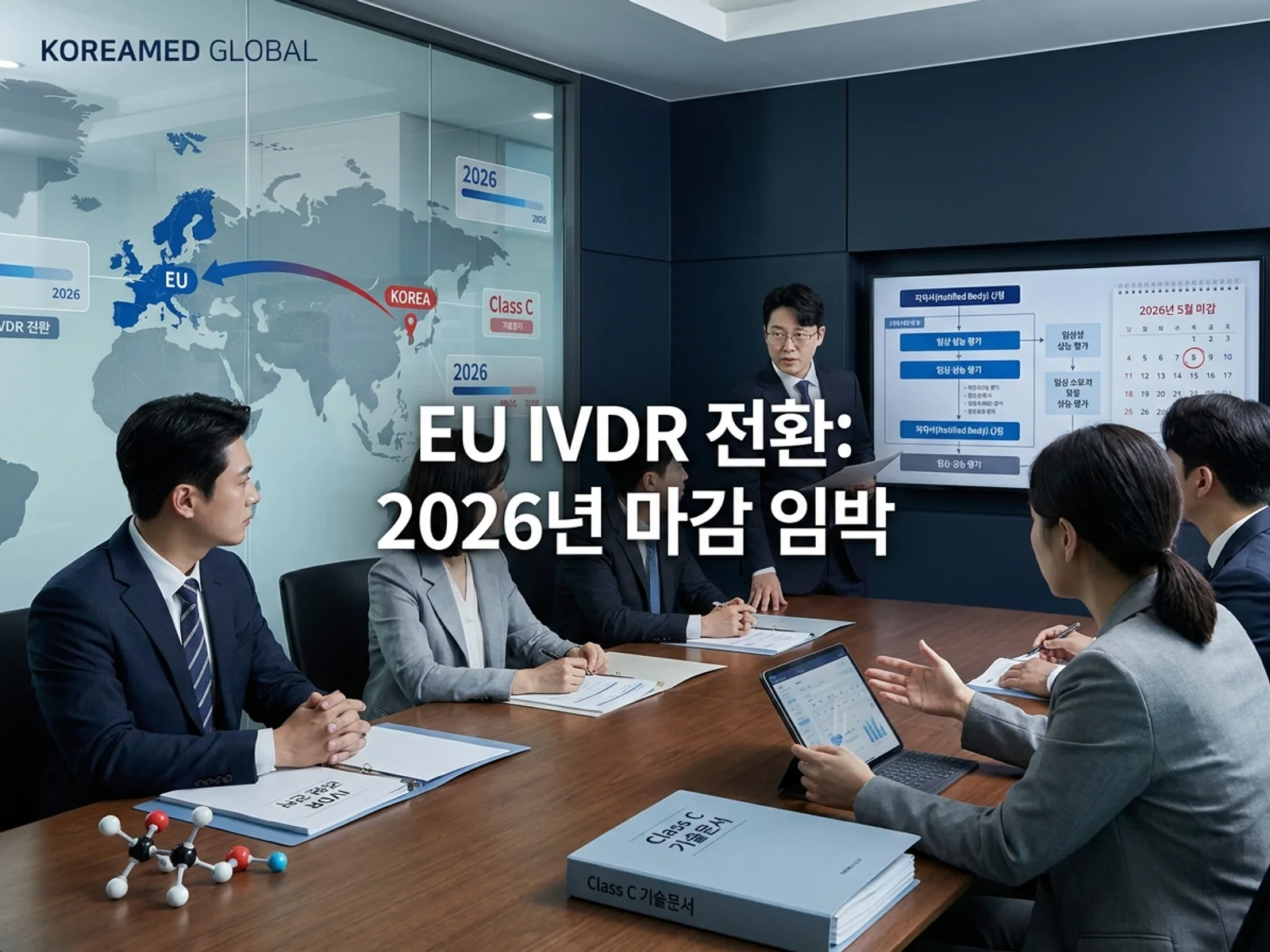 의료기기·진단 기기 글로벌 규제 제출과 적합성평가 전략을 표현한 KoreaMED Global 썸네일