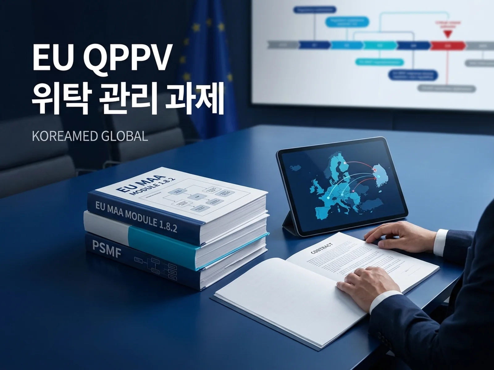 글로벌 인허가 제출 전략과 임상 개발 자료를 표현한 KoreaMED Global 썸네일