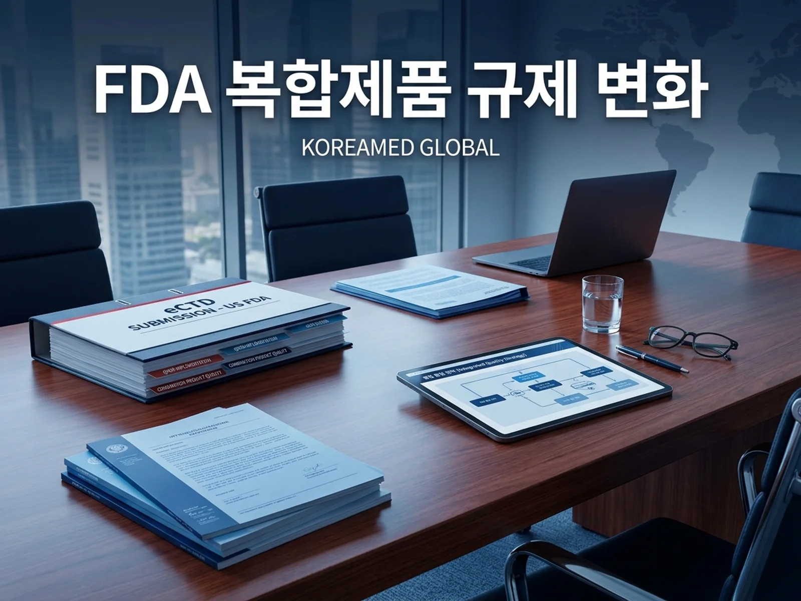글로벌 인허가 제출 전략과 임상 개발 자료를 표현한 KoreaMED Global 썸네일