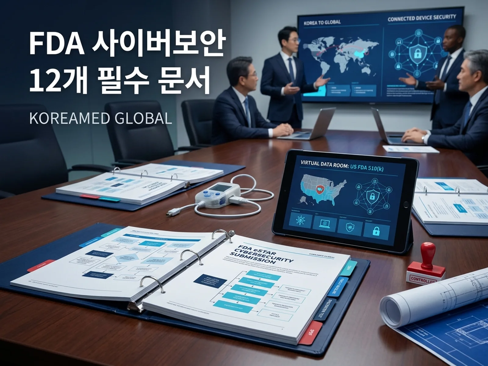의료기기·진단 기기 글로벌 규제 제출과 적합성평가 전략을 표현한 KoreaMED Global 썸네일