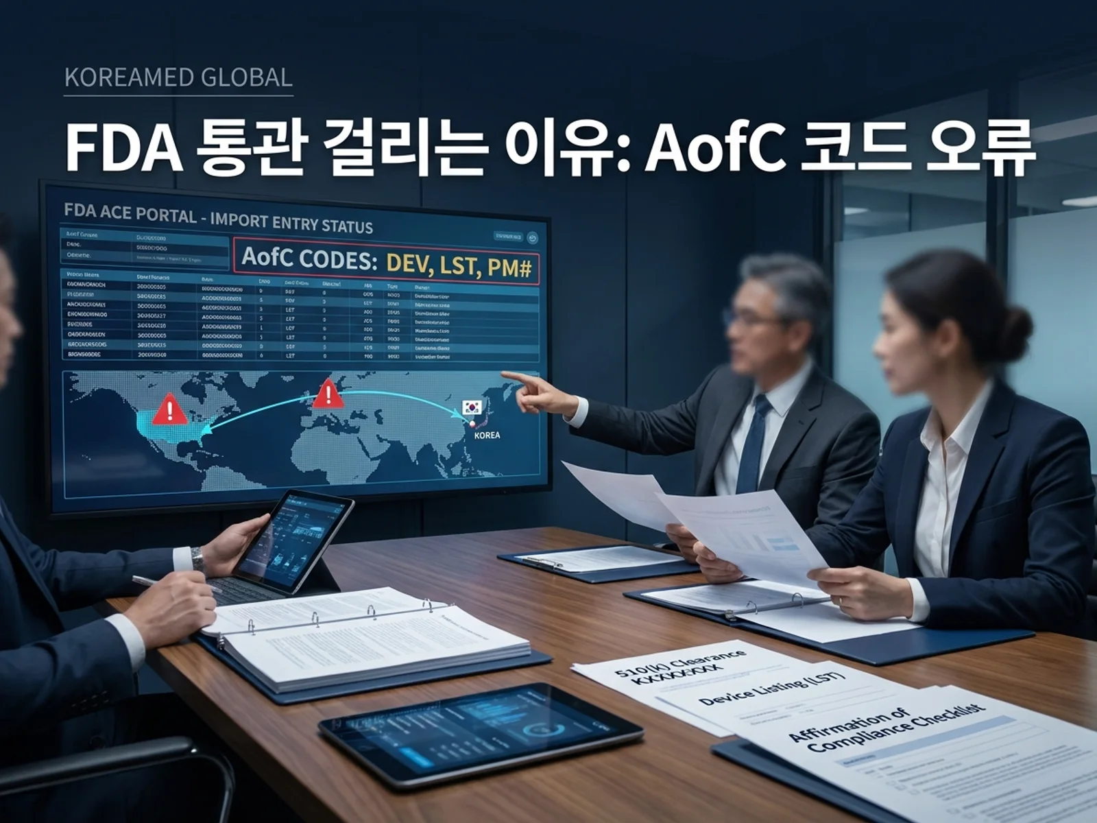 의료기기·진단 기기 글로벌 규제 제출과 적합성평가 전략을 표현한 KoreaMED Global 썸네일