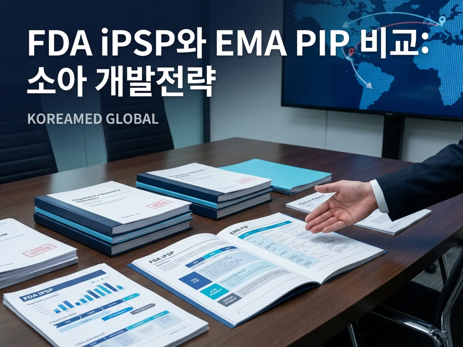 글로벌 인허가 제출 전략과 임상 개발 자료를 표현한 KoreaMED Global 썸네일