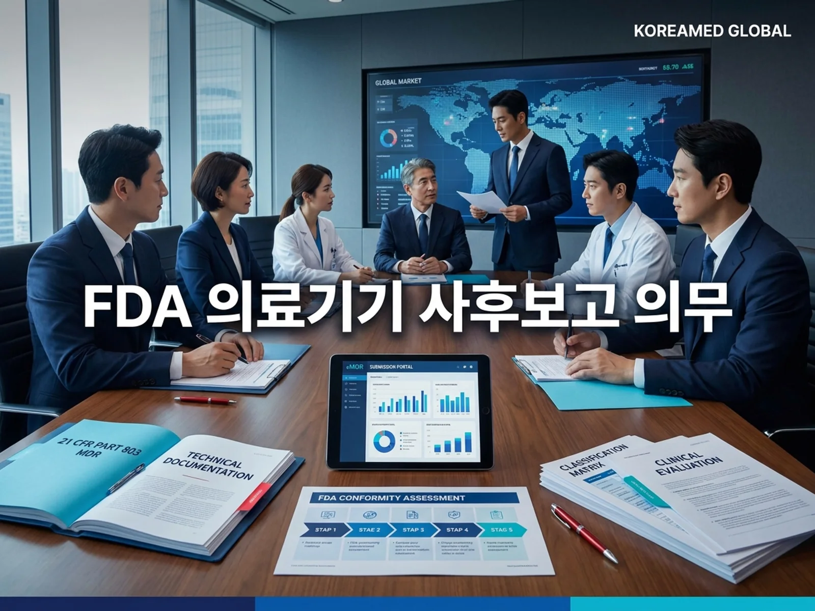 FDA 21 CFR 803 MDR 보고 의무와 eMDR 시스템 절차를 정리한 썸네일
