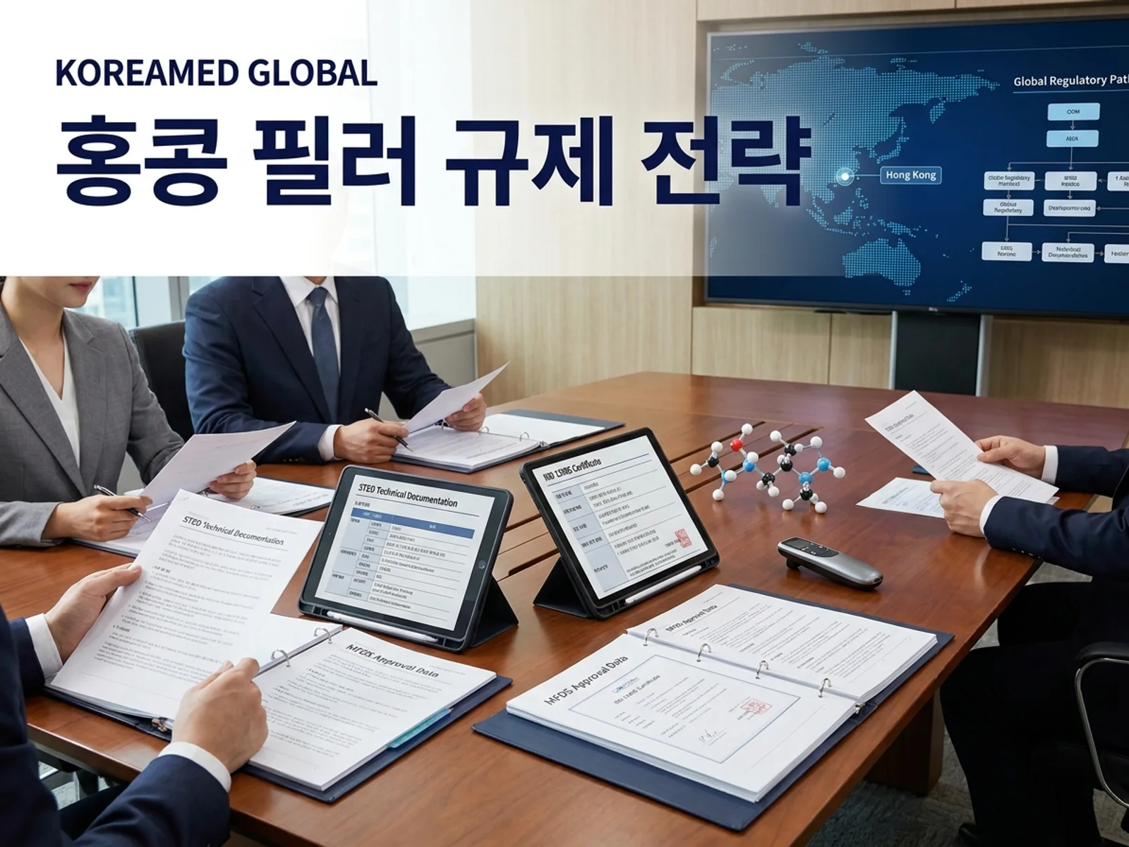 의료기기·진단 기기 글로벌 규제 제출과 적합성평가 전략을 표현한 KoreaMED Global 썸네일
