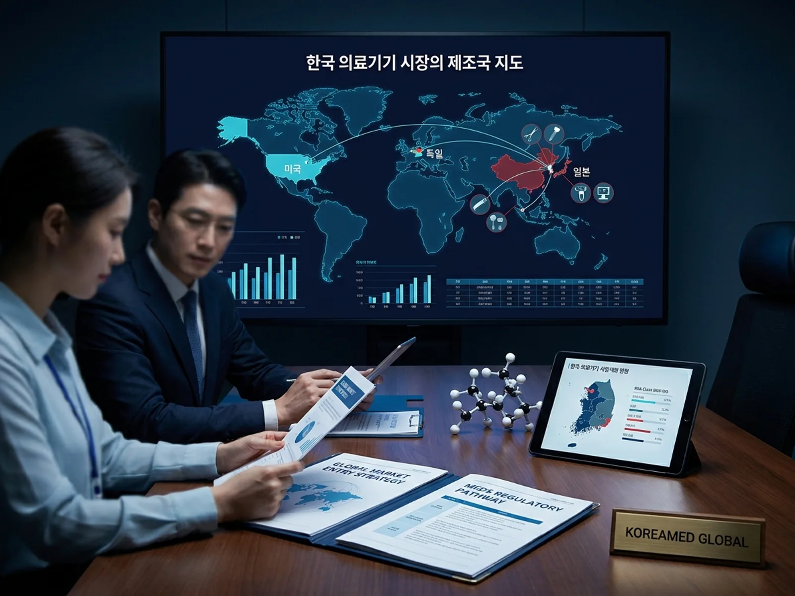 의료기기·진단 기기 글로벌 규제 제출과 적합성평가 전략을 표현한 KoreaMED Global 썸네일