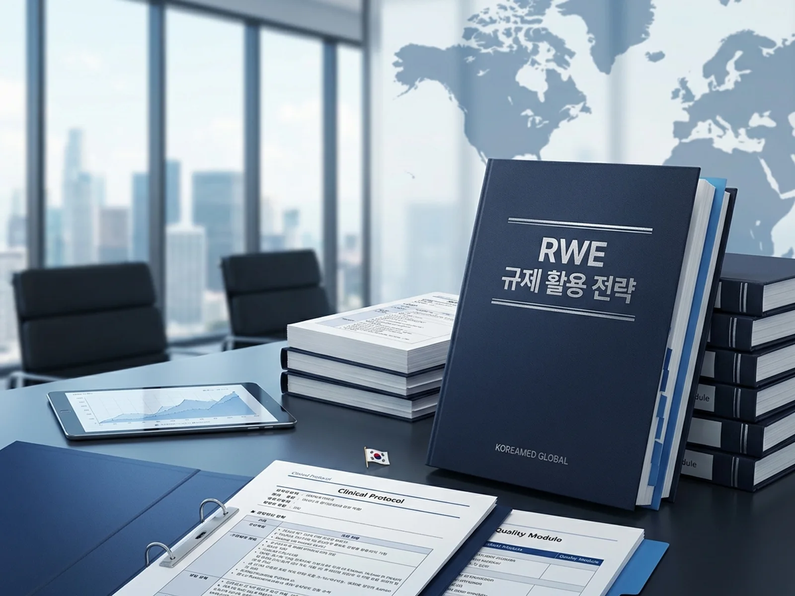 글로벌 인허가 제출 전략과 임상 개발 자료를 표현한 KoreaMED Global 썸네일