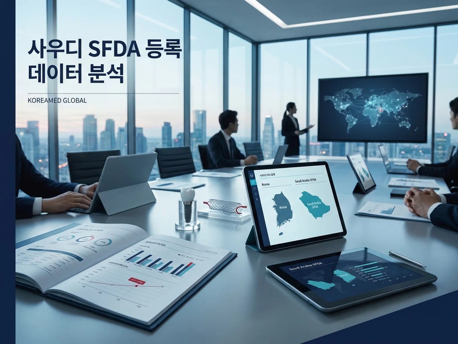 의료기기·진단 기기 글로벌 규제 제출과 적합성평가 전략을 표현한 KoreaMED Global 썸네일