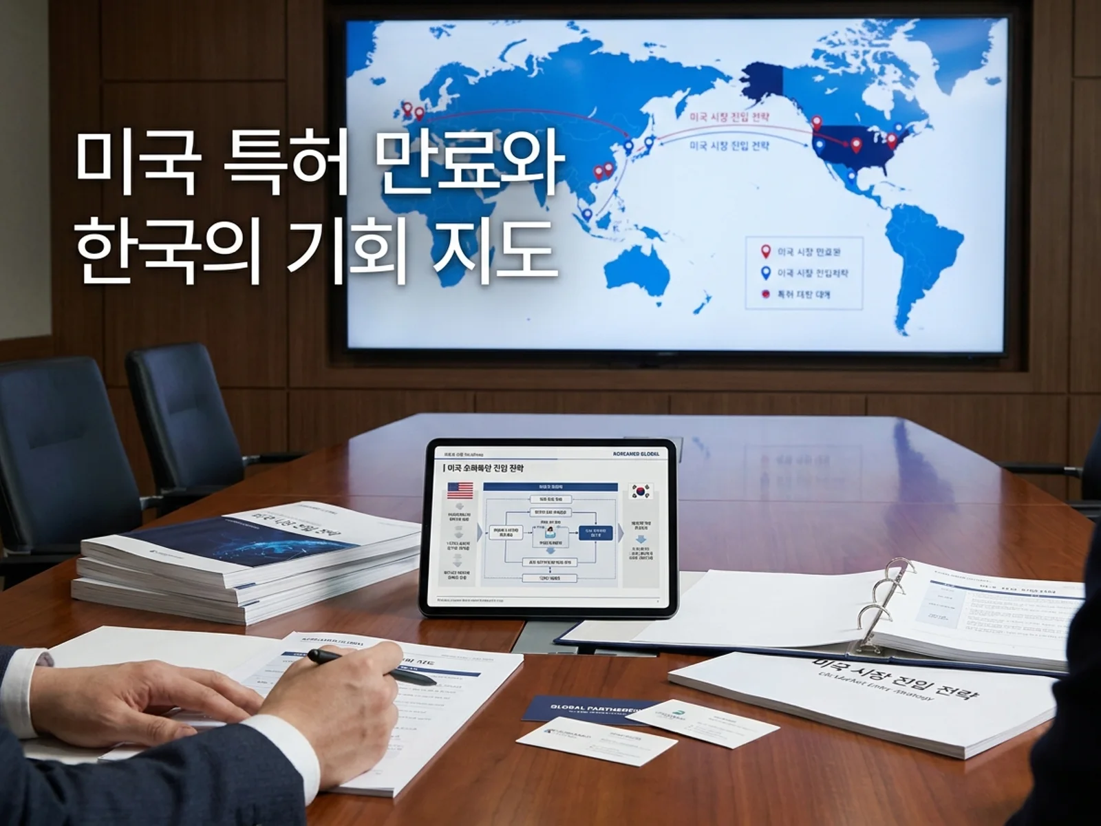 해외 시장진입 우선순위와 현지 파트너 전략을 표현한 KoreaMED Global 썸네일